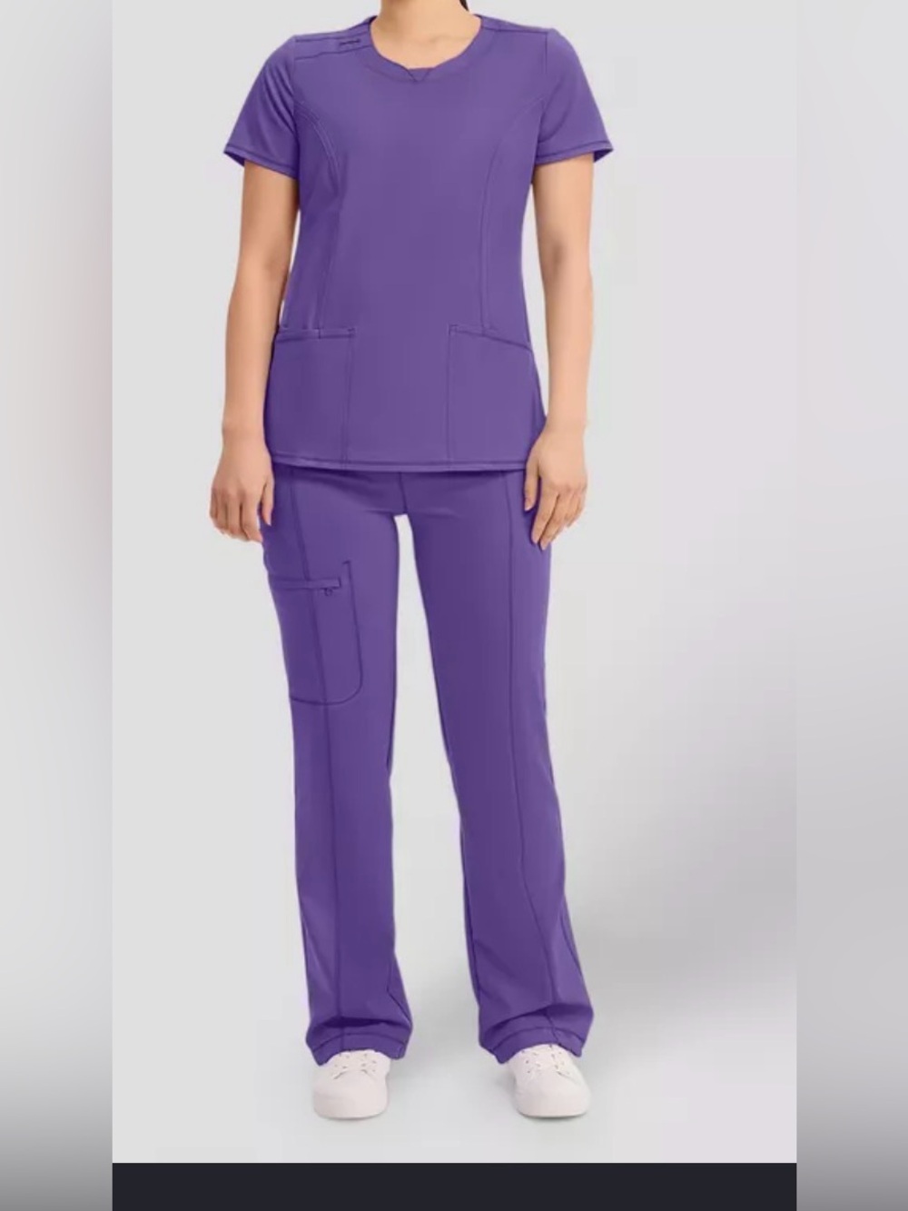 Cherokee infinity Purple Scrub Set